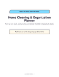 Home Cleaning & Organization Planner PDF